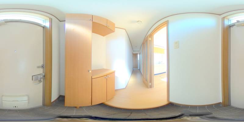 パノラマ画像玄関