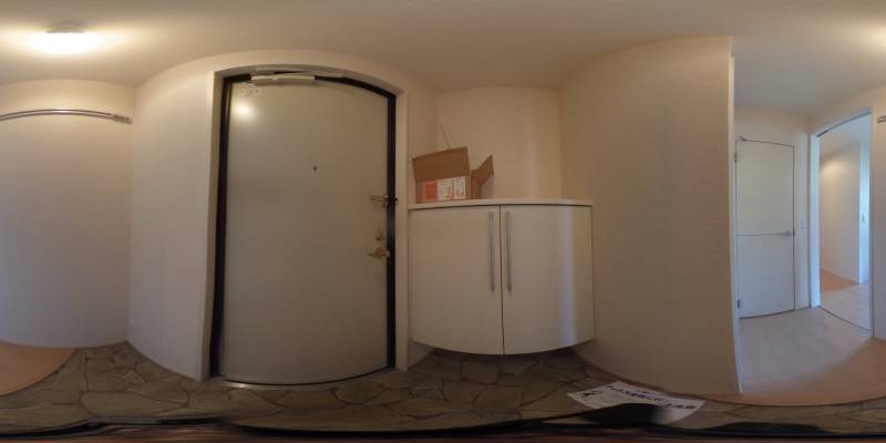 パノラマ画像玄関