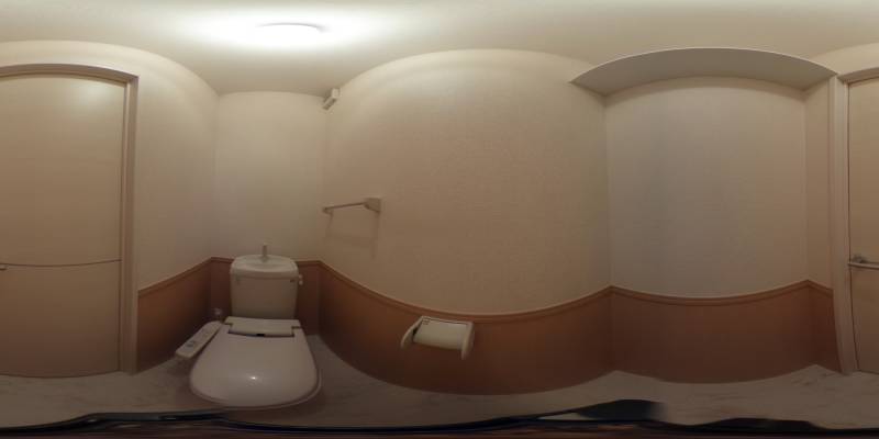 パノラマ画像トイレ