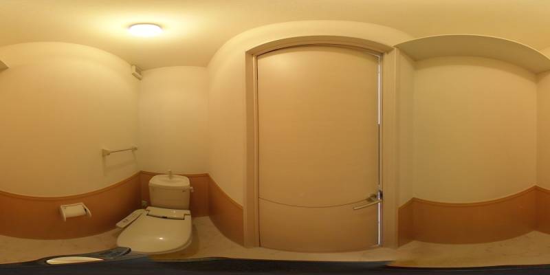 パノラマ画像トイレ