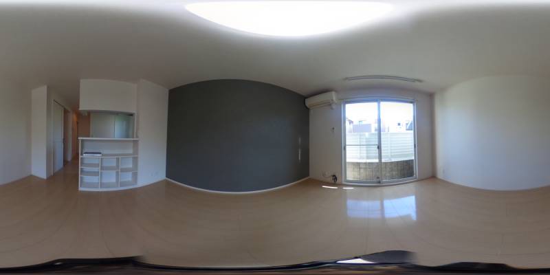 パノラマ画像リビング