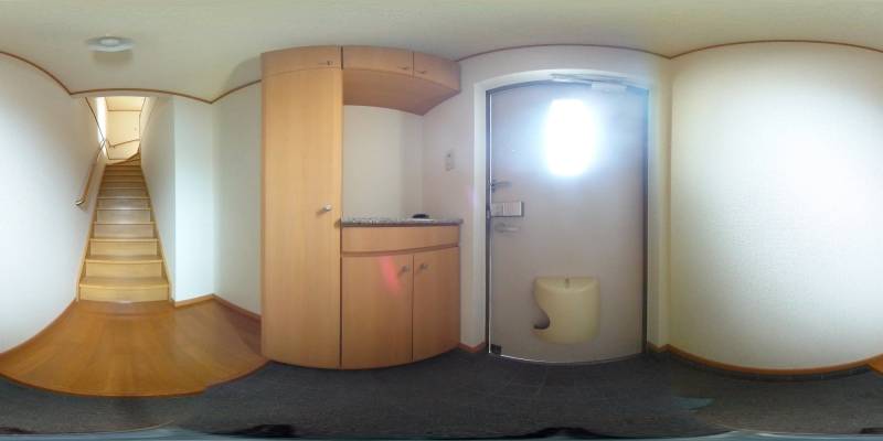 パノラマ画像玄関