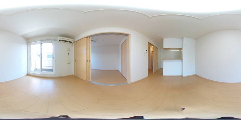 パノラマ画像リビング