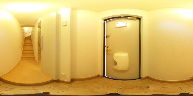 パノラマ画像玄関