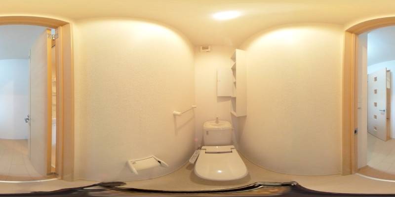 パノラマ画像トイレ