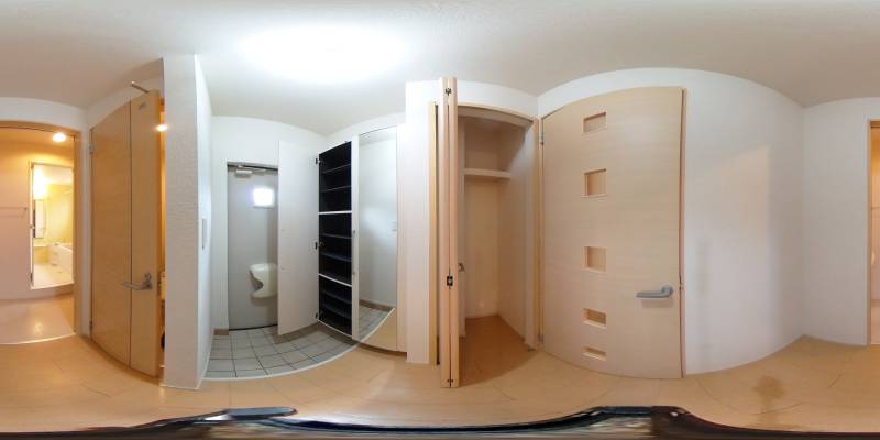 パノラマ画像玄関