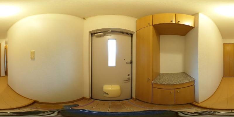 パノラマ画像玄関