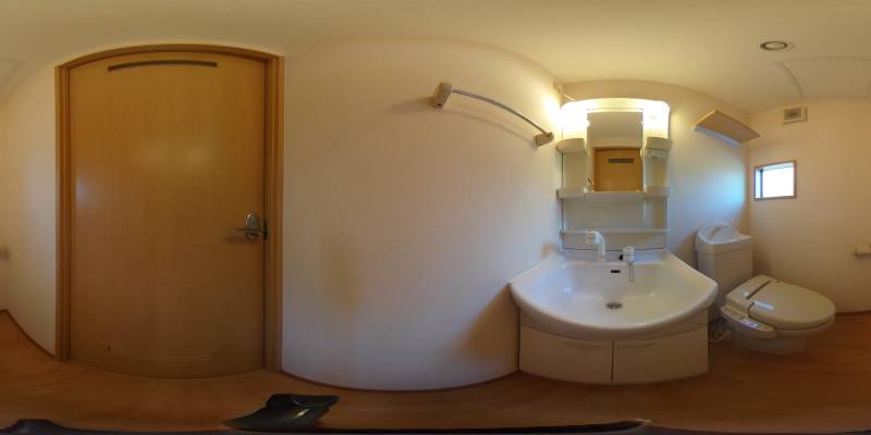 パノラマ画像洗面所