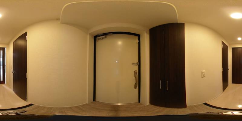 パノラマ画像玄関