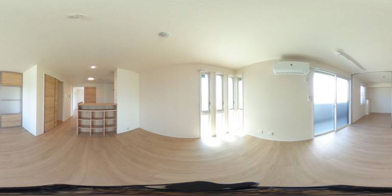 パノラマ画像リビング