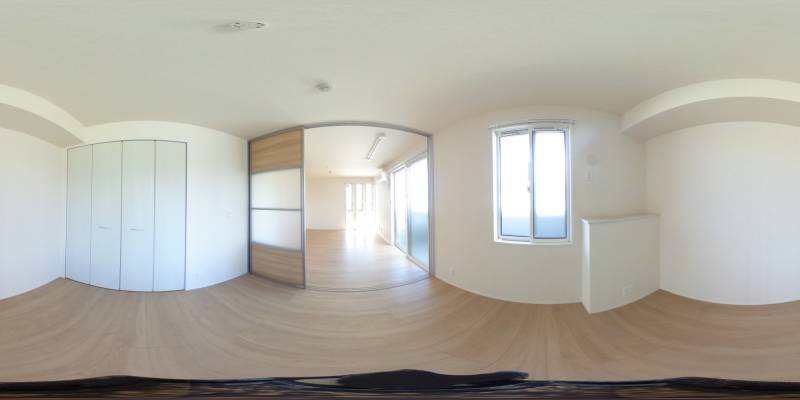 パノラマ画像洋室