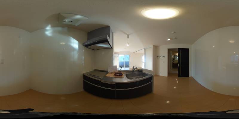 パノラマ画像リビング