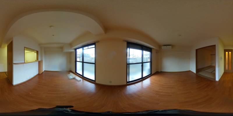 パノラマ画像リビング