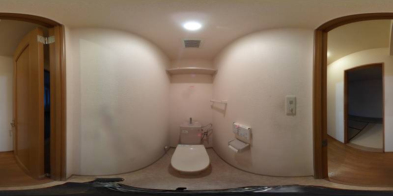 パノラマ画像トイレ
