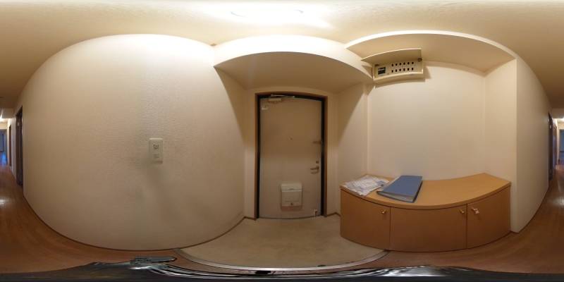 パノラマ画像玄関