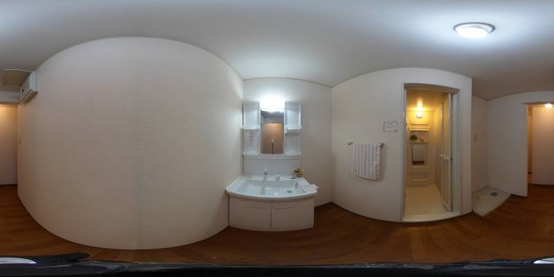 パノラマ画像洋室