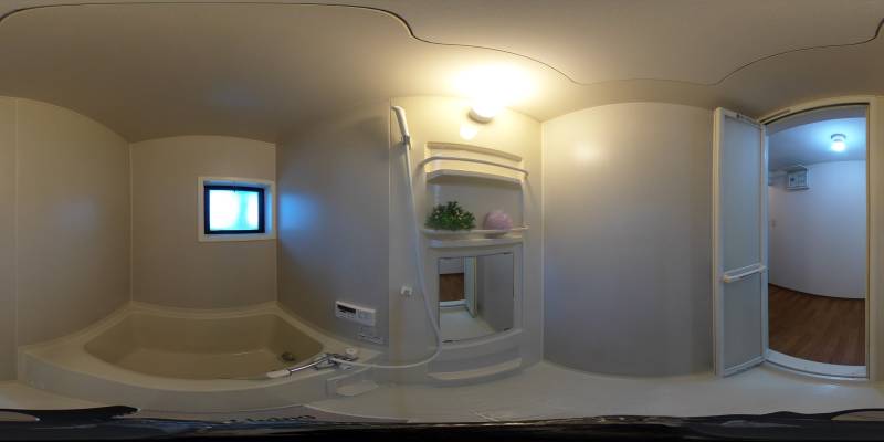 パノラマ画像洗面所