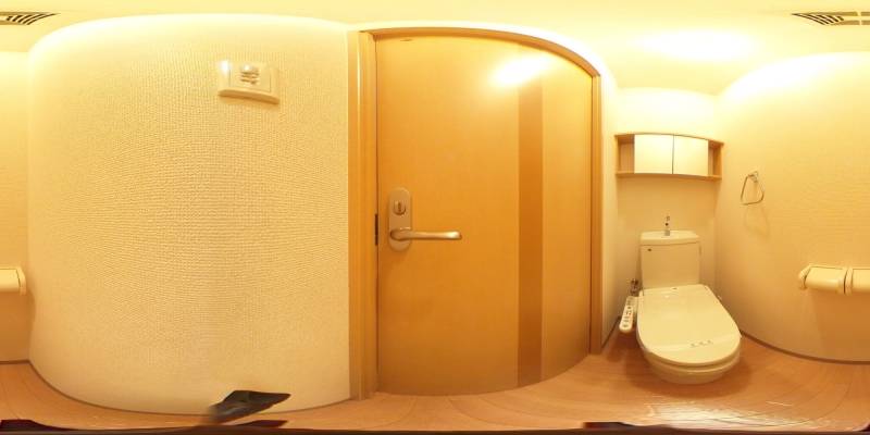 パノラマ画像トイレ