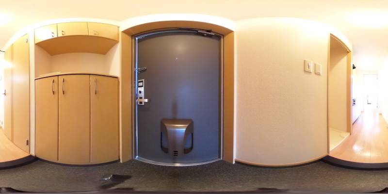 パノラマ画像玄関