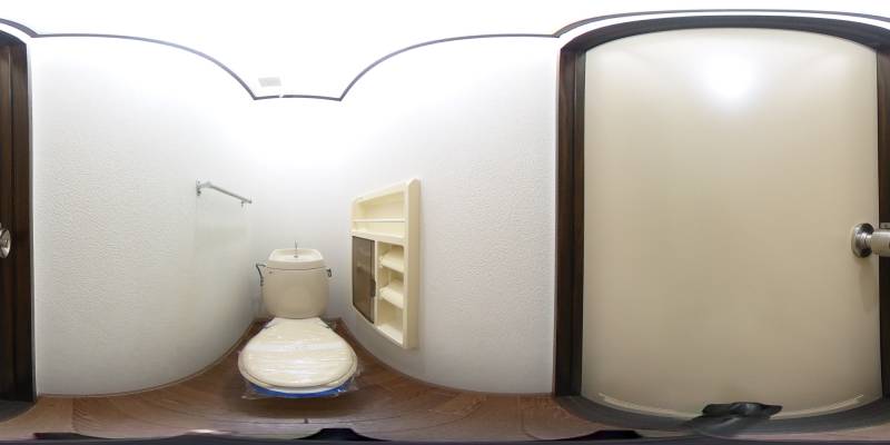 パノラマ画像トイレ