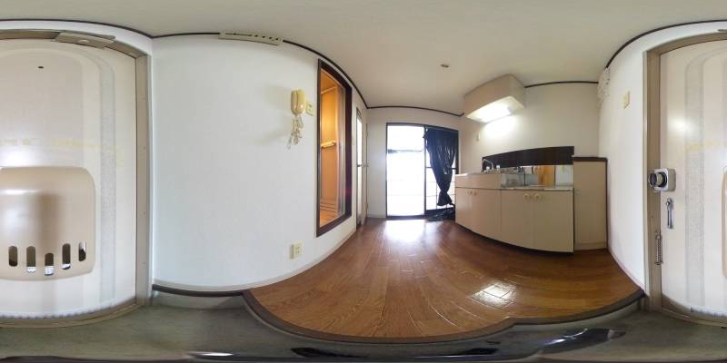 パノラマ画像玄関