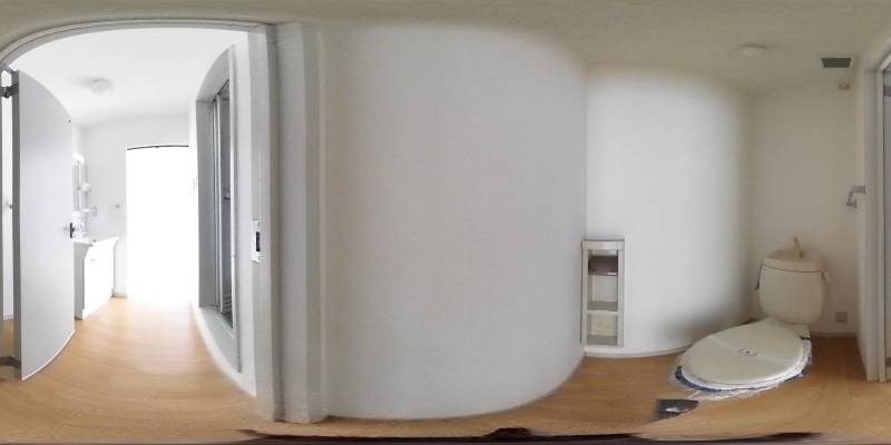 パノラマ画像トイレ