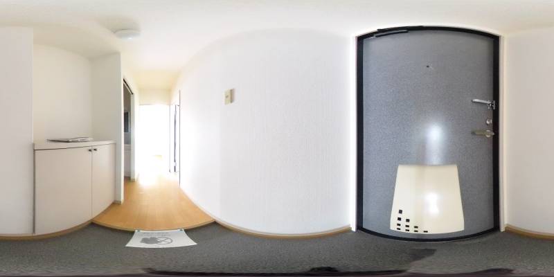 パノラマ画像玄関