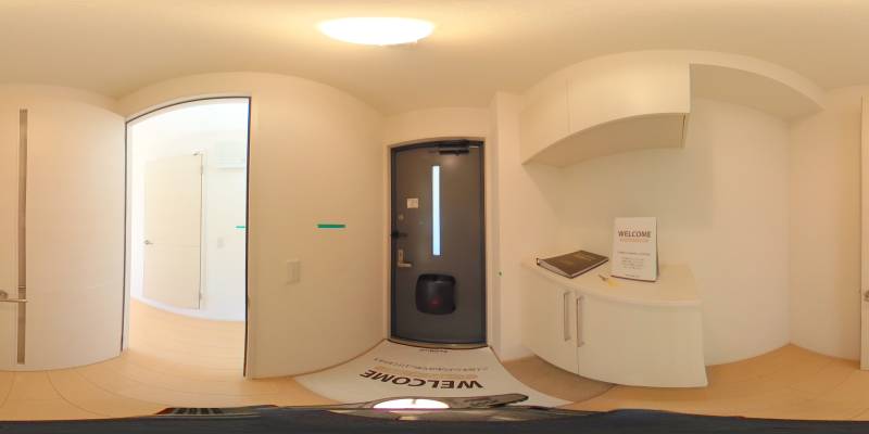 パノラマ画像玄関