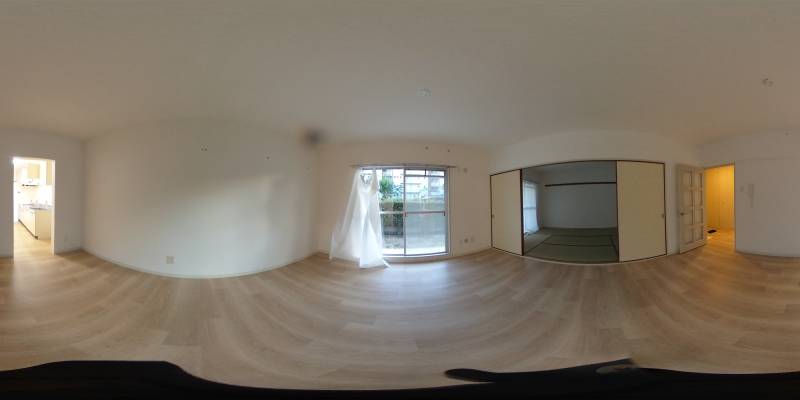 パノラマ画像リビング