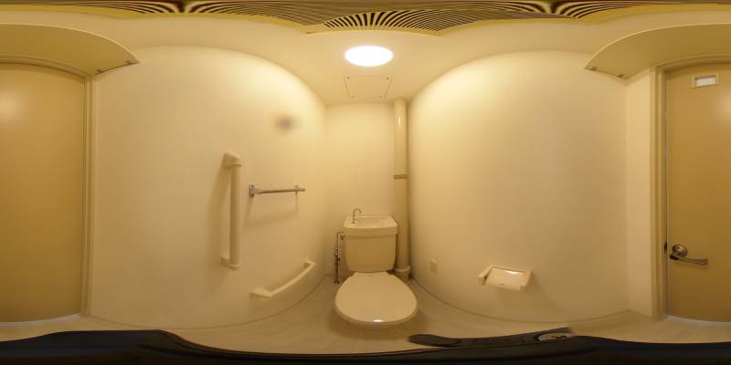 パノラマ画像トイレ