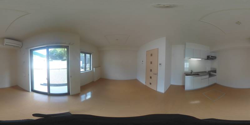 パノラマ画像リビング