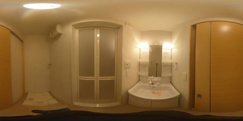 パノラマ画像洗面所