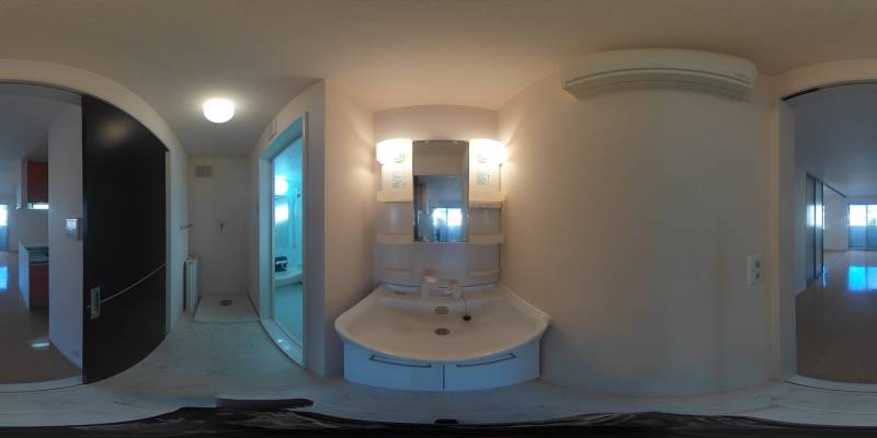 パノラマ画像洋室