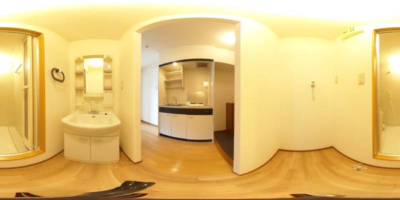 パノラマ画像洗面所