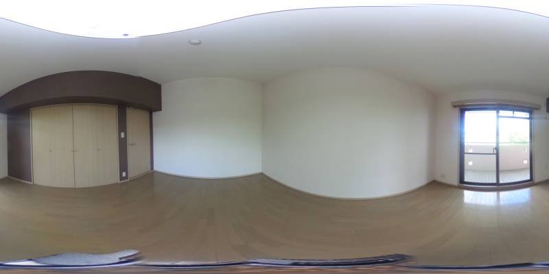 パノラマ画像洋室