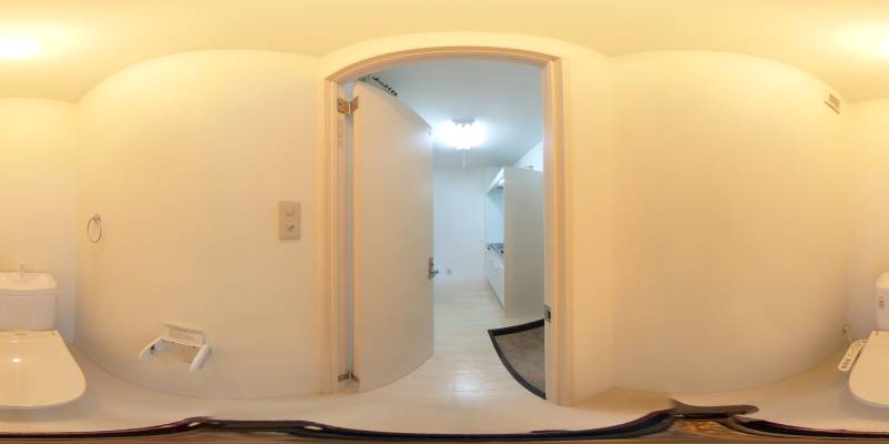 パノラマ画像トイレ