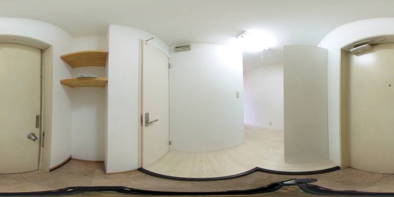 パノラマ画像玄関