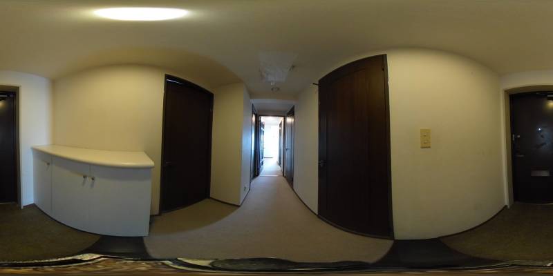 パノラマ画像玄関