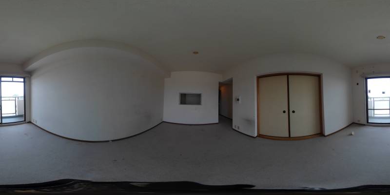 パノラマ画像リビング