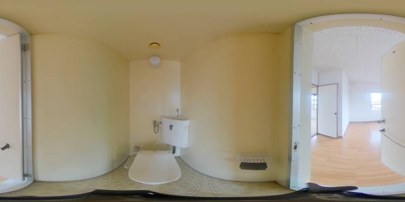 パノラマ画像トイレ