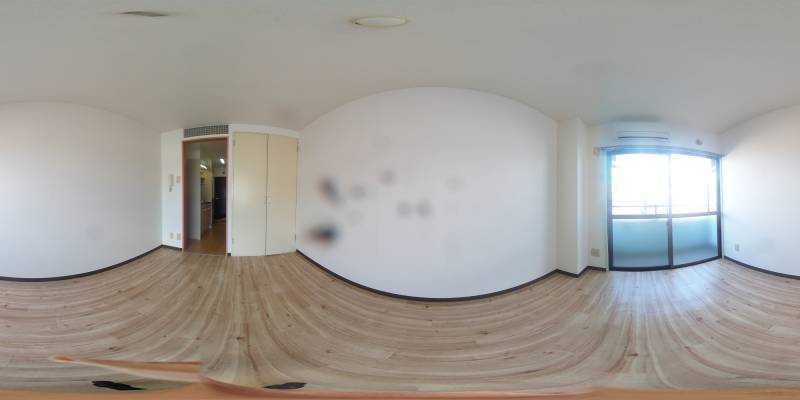 パノラマ画像洋室