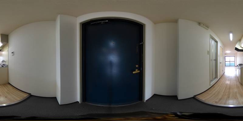 パノラマ画像玄関