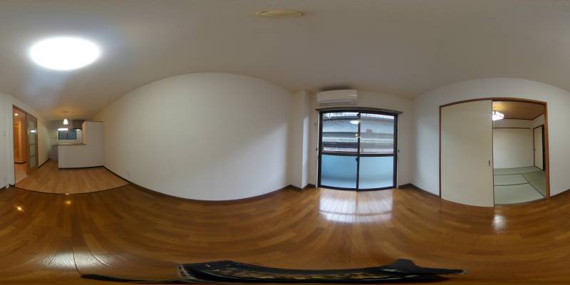 パノラマ画像リビング