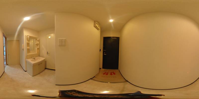 パノラマ画像玄関