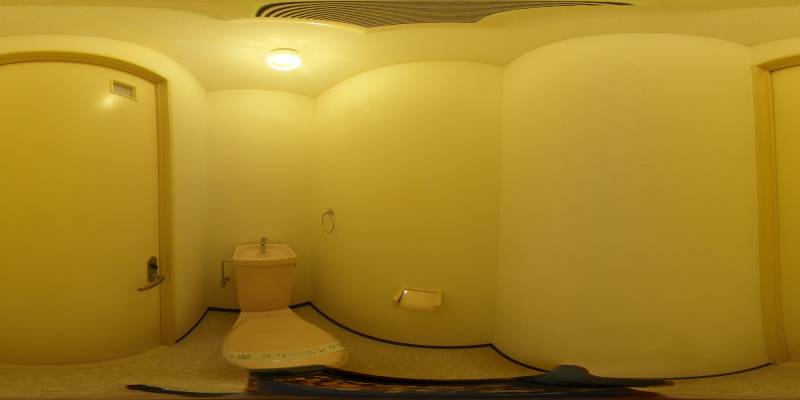 パノラマ画像トイレ