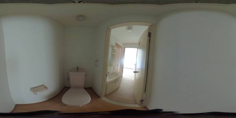 パノラマ画像トイレ