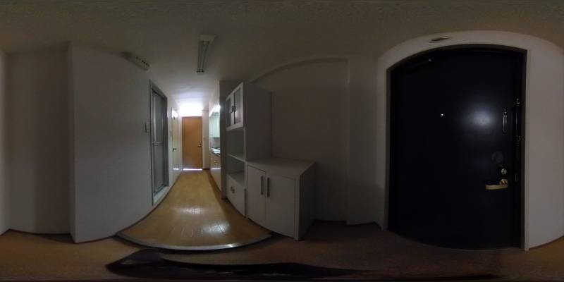 パノラマ画像玄関