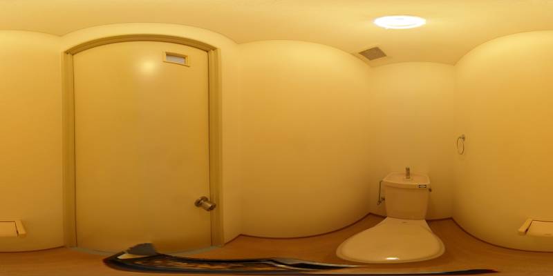 パノラマ画像トイレ