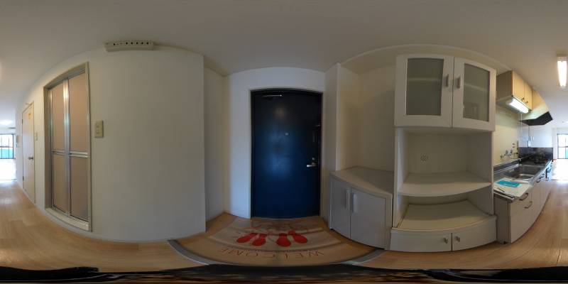 パノラマ画像玄関