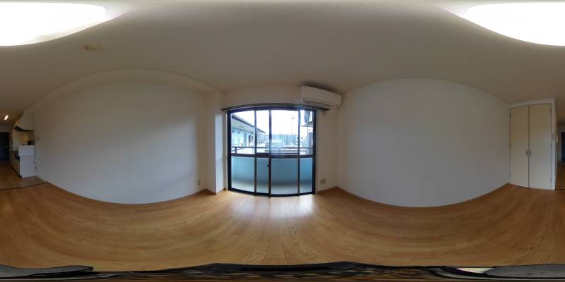 パノラマ画像洋室